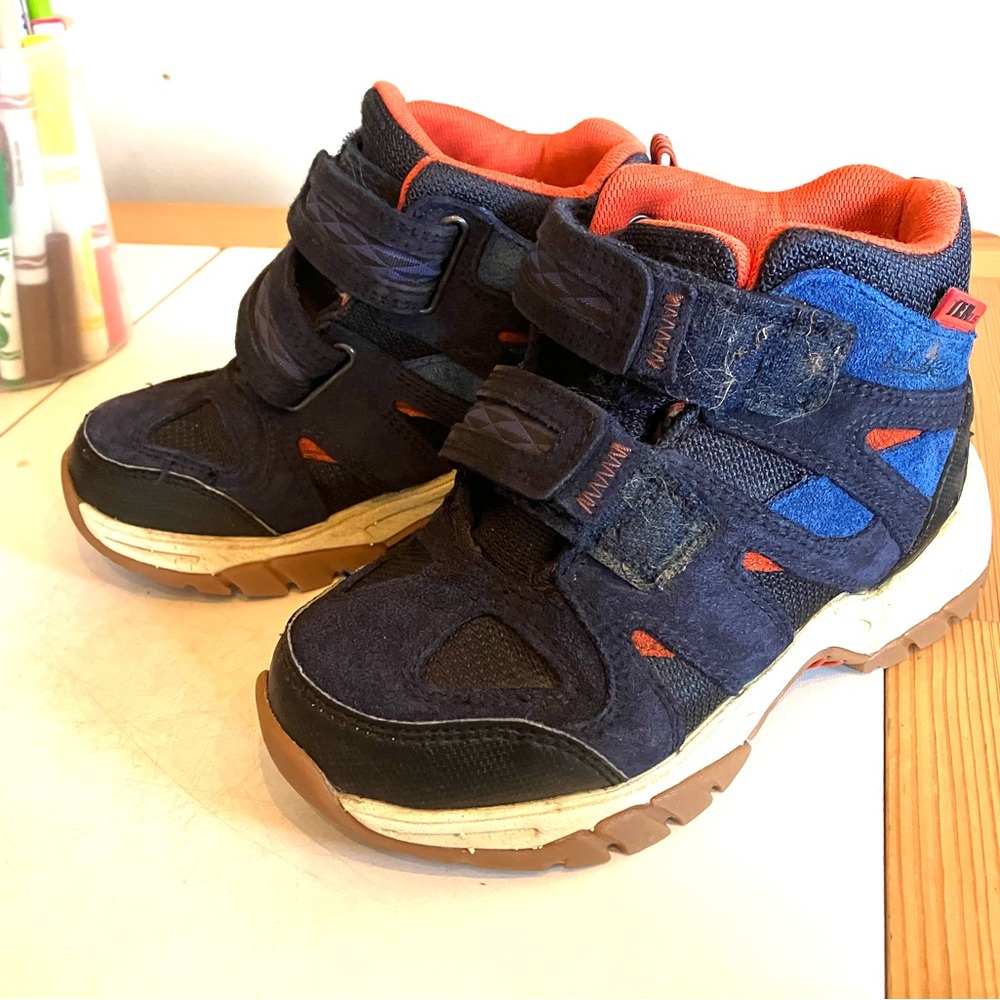 LLBean Trail Model waterproof hiking boots, kids size 13